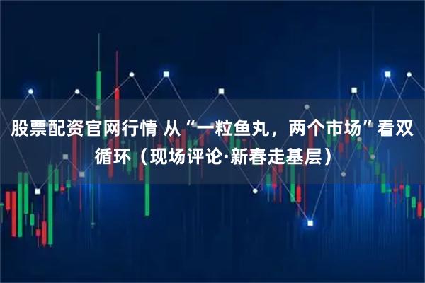 股票配资官网行情 从“一粒鱼丸，两个市场”看双循环（现场评论·新春走基层）